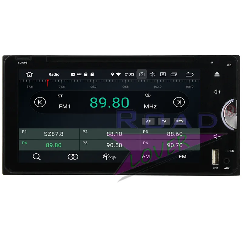 Roadlover Android 9 0 автомобильный DVD плеер для Toyota RAV4 Corolla Vios Hilux Land Cruiser фортунер Прадо Terios