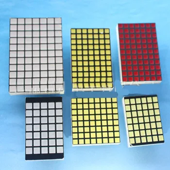 

5x7 LED Dot Matrix Display 3mm digital tube 5*7 Square Red LED display common anode