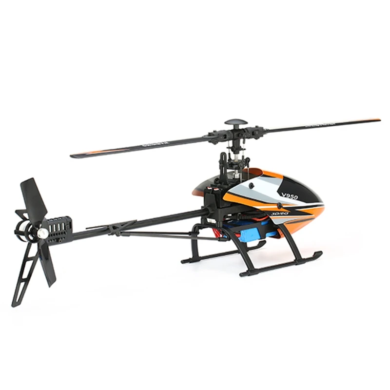 Оригинальный WLtoys V950 2 4G 6CH 3D6G система бесщеточный Flybarless RC вертолет BNF|helicopter bnf|rc