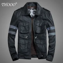 Freies verschiffen Neue winter männer pu-leder motorrad lederjacke modelle Resident Evil Lyon große größe