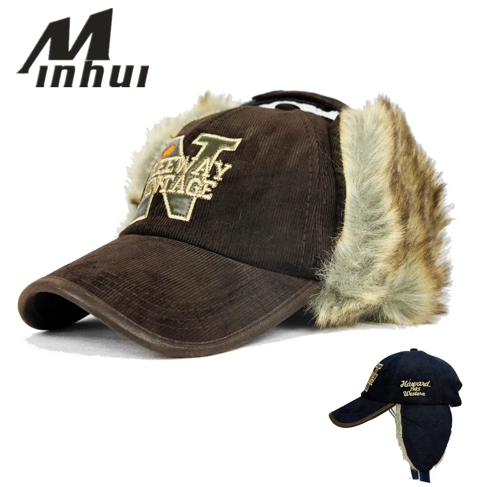 Prix pour Minhui 2015 Nouvelle Oreille Fourrure De Lapin Warmers Hiver Casquettes Femme Unisexe Hiver Chapeau Visière D'os Gorras Planas Hommes Chapeaux Prix pour Minhui 2015 Nouvelle Oreille Fourrure De Lapin Warmers Hiver Casquettes Femme Unisexe Hiver Chapeau Visière D'os Gorras Planas Hommes Chapeaux