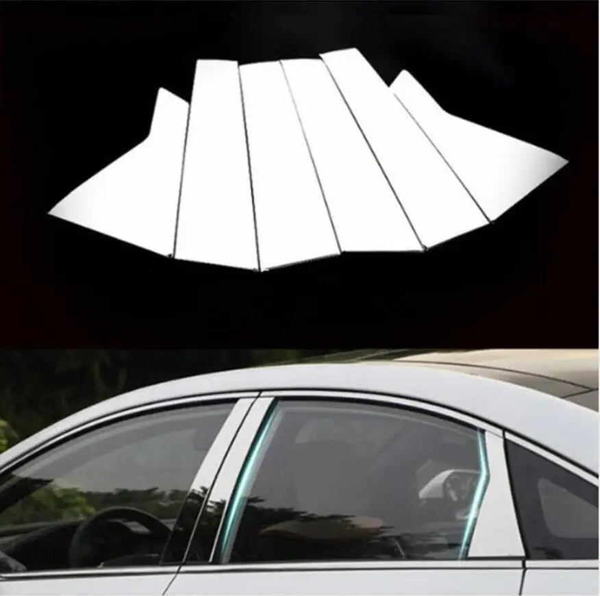 

Accessories 2015 2016 Sonata CHROME WINDOW BILLING SHEET TRIM FITTINGS 6 PCS / SET