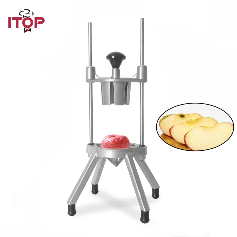 

ITOP Fruit Divider One-piece Molding Fruit Vegetable Cutter Apple Potato Slicers With Stainless Steel Blade Vegetable Tools