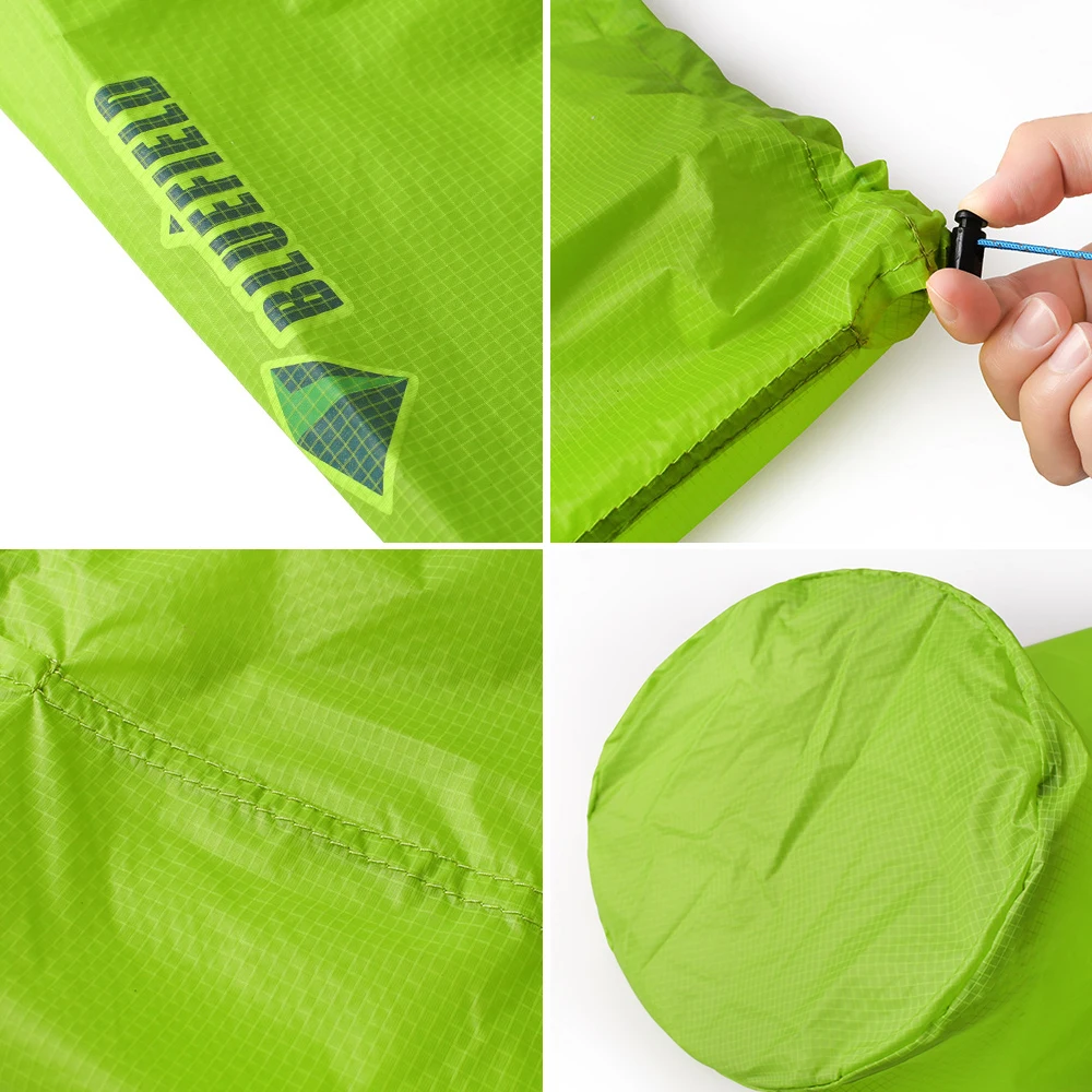Bluefield Ultra Light Waterproof Dry Bag Pack Sack Swimming Bag Nylon Drawstring Bag Tent Peg Pouch Outdoor Camping Equipment 4