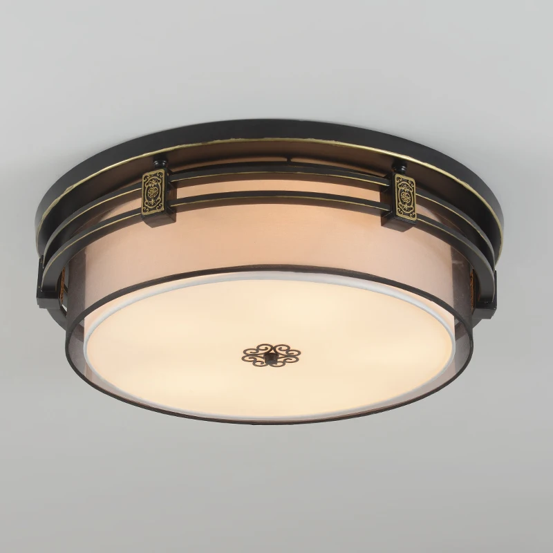 

New Chinese style Ceiling Lights living room lamp simple modern atmosphere bedroom lamp led creative study lamp ZL47