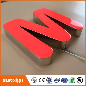 

wholesale LED lighted advertising signs frontlit led signage outdoor