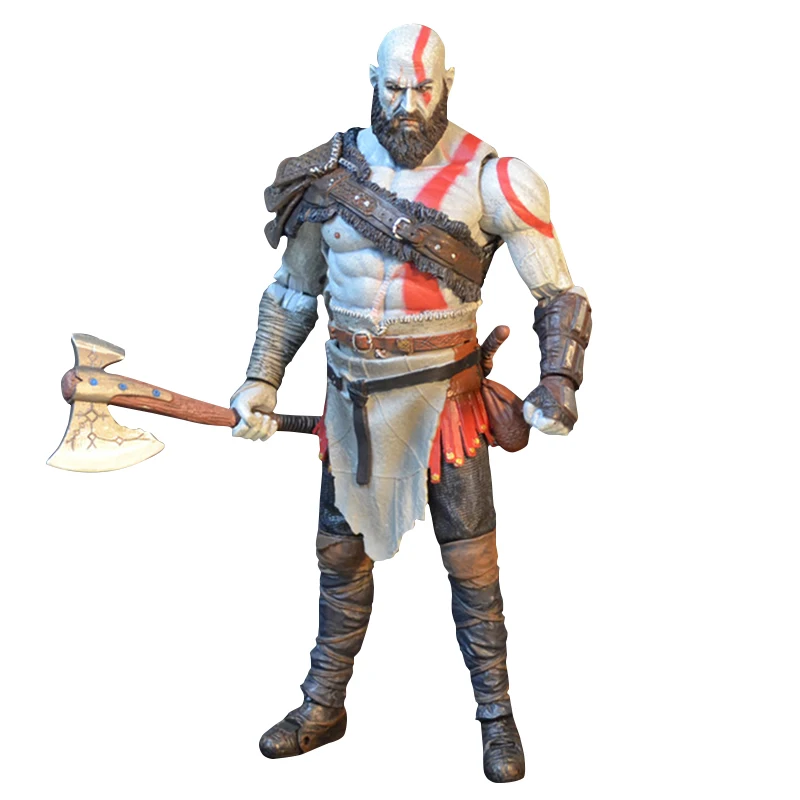 Фигурка военного Бога NECA 4 Kratos 18 см Коллекционная модель игрушки Оригинальные