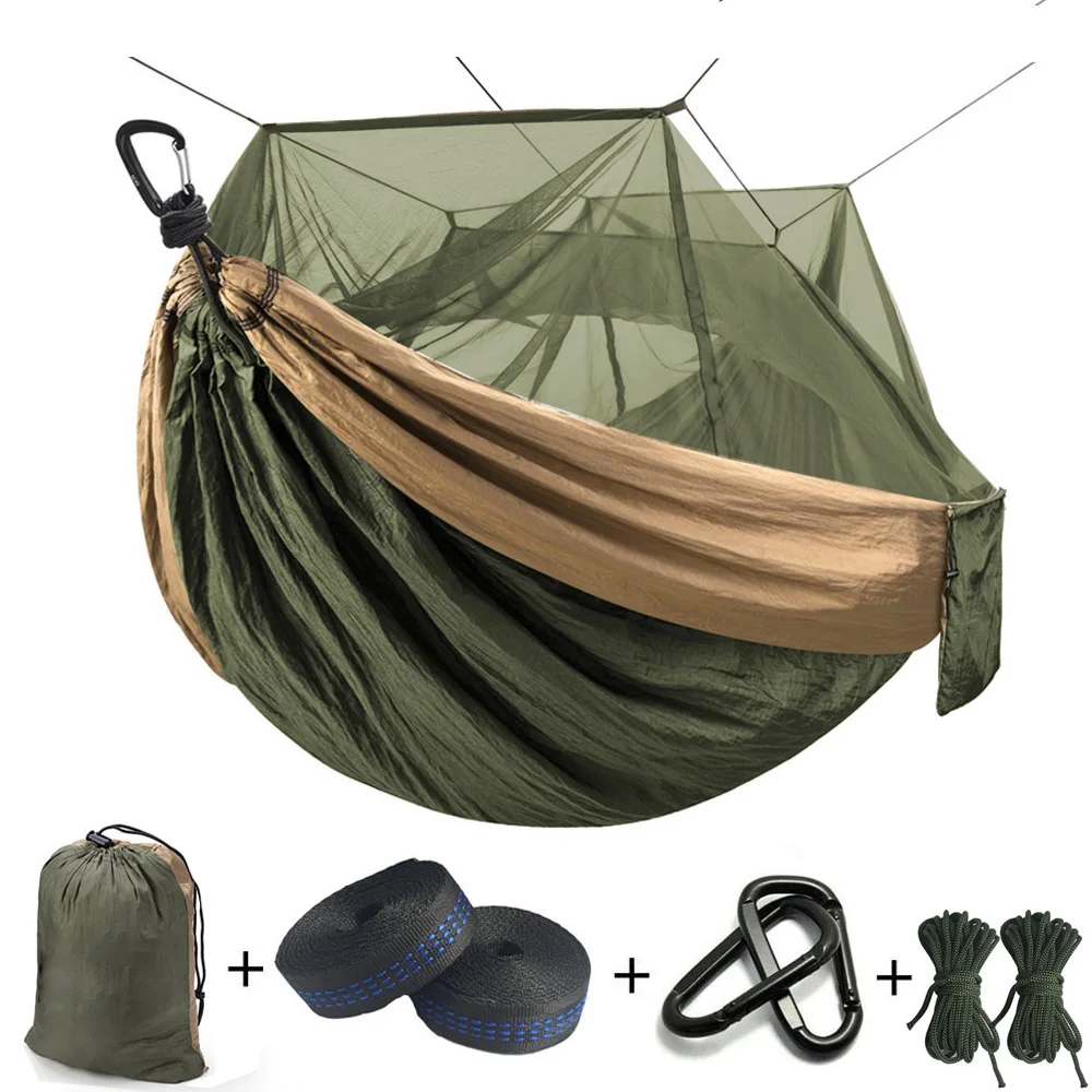 

Ultralight Mosquito net Parachute Hammock with Anti-mosquito bites for Outdoor Camping Tent Using sleeping Free shipping