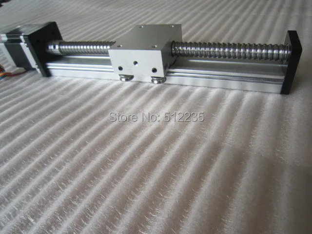 

High Precision SGK Ballscrew 1204 200mm Travel Linear Guide+ Nema 23 Stepper Motor CNC Stage Linear Motion Moulde Linear