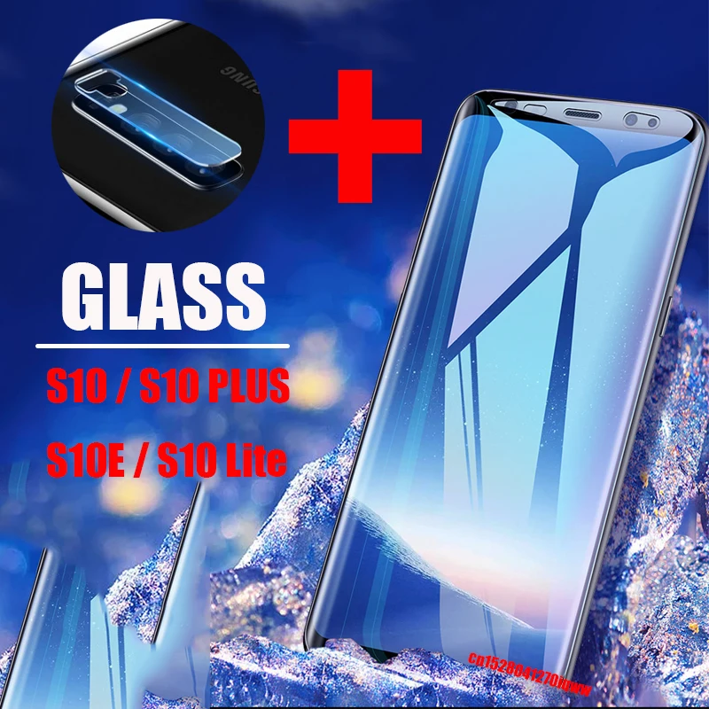 

3D Protective Glass On The for Samsung Galaxy S10 Plus S10e S10 Plus Screen Protector Glas Tremp S 10 E S10plus Camera Len Film