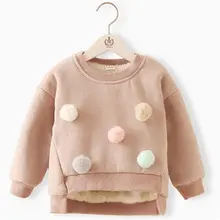 Детский Зимний толстый свитер для девочек; пальто с героями мультфильмов; Детские свитера для мальчиков; Одежда для младенцев; теплый флисовый детский пуловер; блузка с длинными рукавами