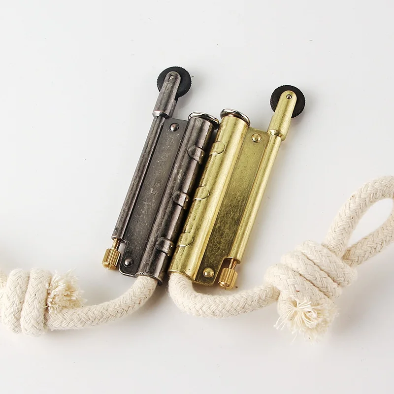 

2019 New Metal Windproof Kerosene Lighter Outdoor Camping Source Retro Old-fashioned Tinder Grinding Wheel Lighter
