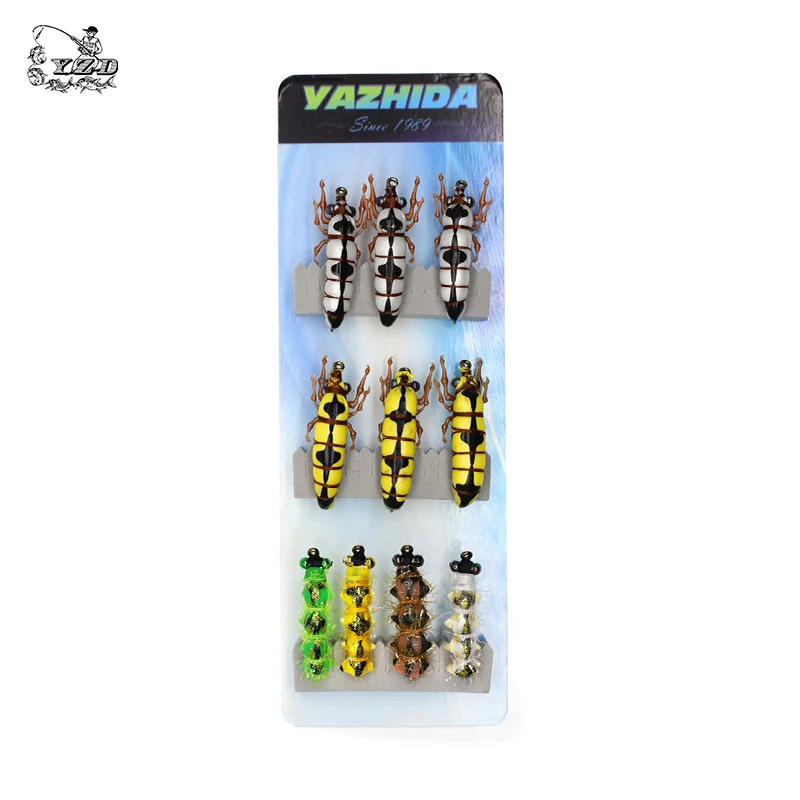 Moscas para Truta Molhado Seco Mosca Pesca Moscas Isca Conjunto Voar Amarrando Material Mão Amarrada Nymph Pike 225 Pçs 6 Cheap Iscas artificiais