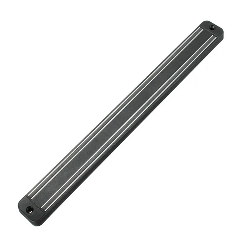 33 см настенный магнитный держатель для ножей настенный черный металлический нож для Placstic блок стойка для шеф-повара полоса кухонная Магнитная посуда