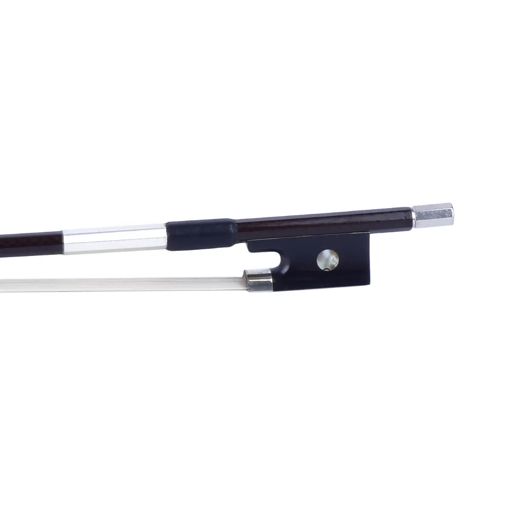 

4/4 Violin Carbon fiber bow FP8041 coffe fabric color