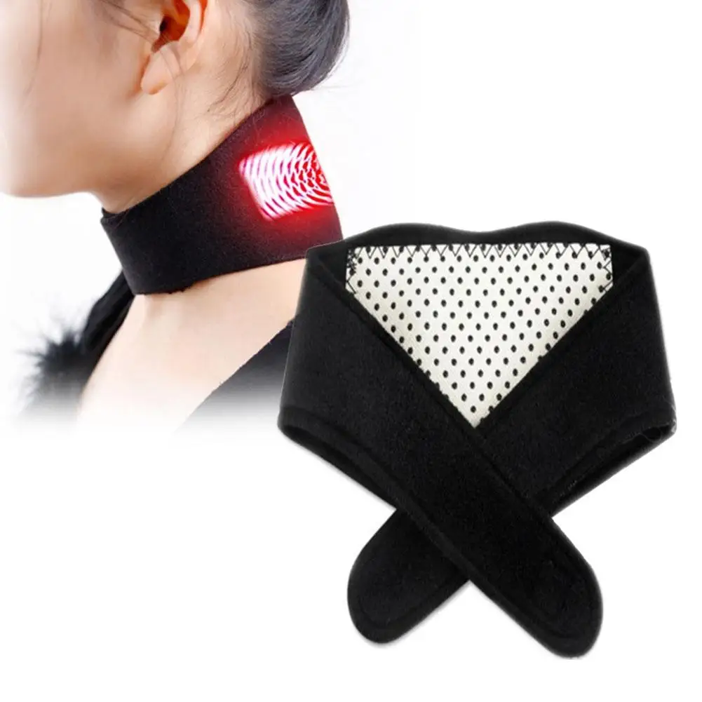 Neck Support Massager 1Pcs Tourmaline Self heating Neck Belt Protection