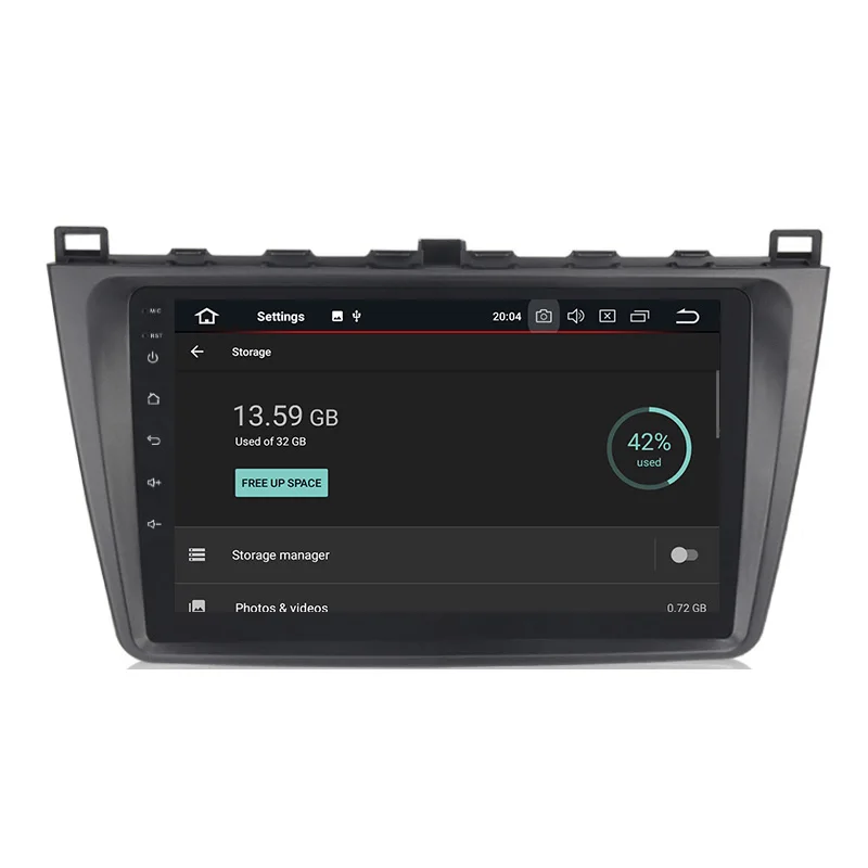 Discount Lenvio 4G RAM 32G ROM Octa Core Android 8.0 CAR DVD Radio GPS Navigation multimedia For Mazda 6 Ruiyi Ultra 2008-2012 WIFI IPS 5