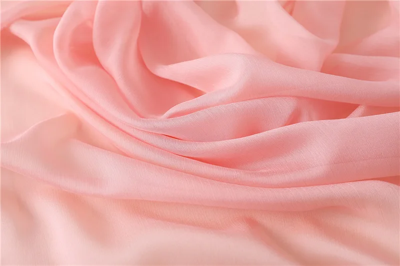 Дизайнерский брендовый женский шарф, модные однотонные летние шелковые шарфы, Женская шаль, большой размер, пляжные палантины, Пашмина, фуляр, хиджаб