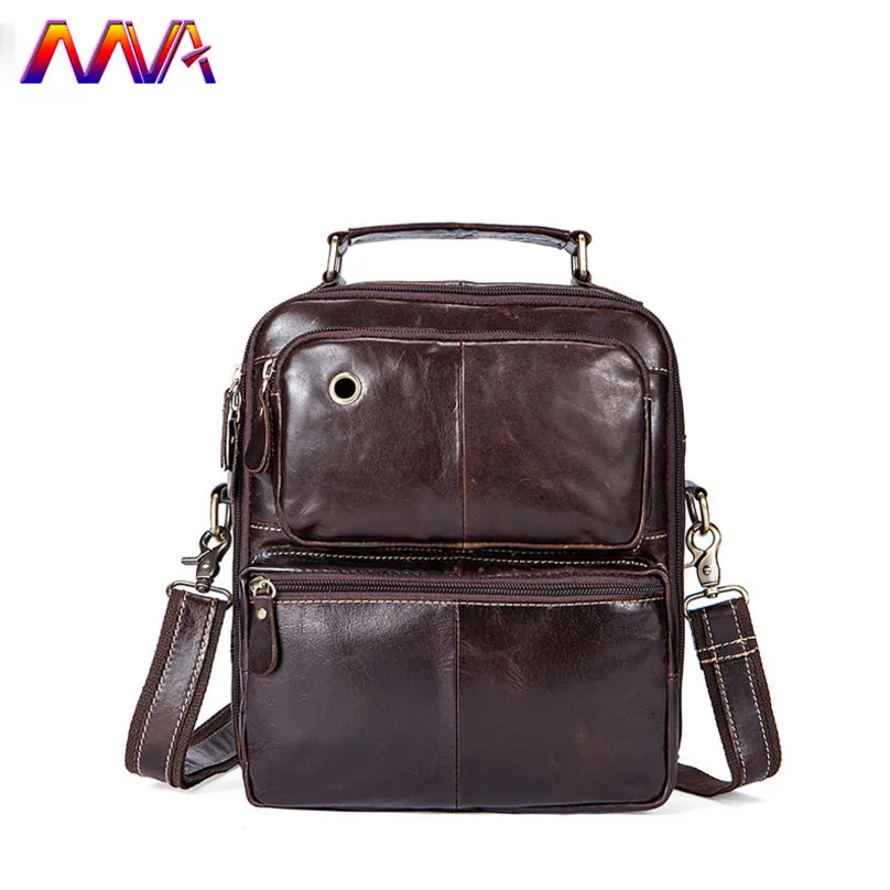 

Mva Men Messenger Bag Quality Cowhide Leather Men Shoulder Bag 100% Genuine Leather Men`s Leather Bag Men Messenger Bag