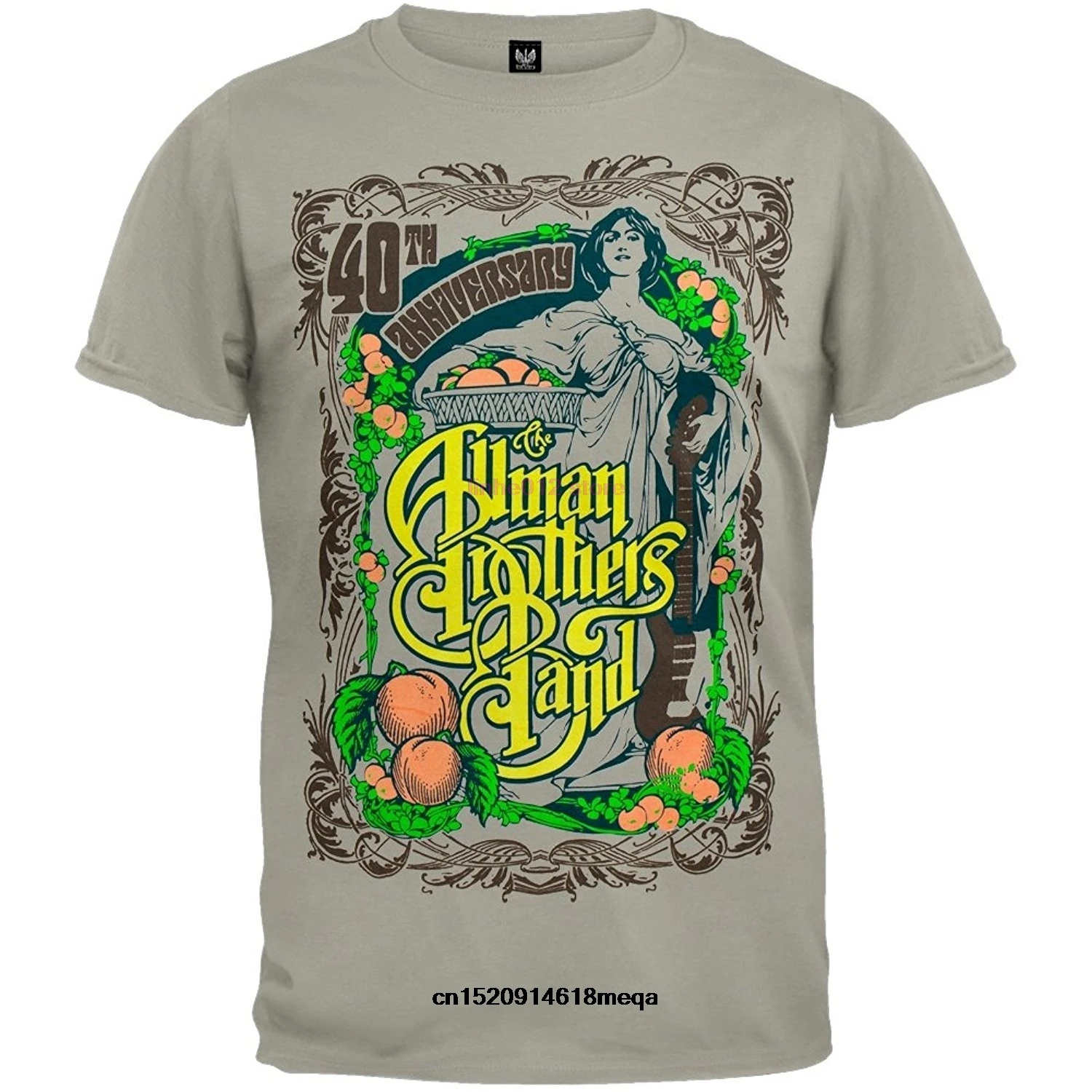 

Gildan funny t shirts Old Glory Allman Brothers Men's Fashion T-shirt