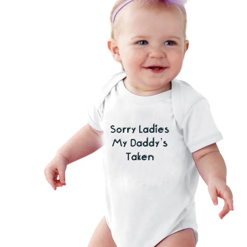 Culbutomind/Детский комбинезон с надписью My Daddy Is taked Подарочный Забавный милый для