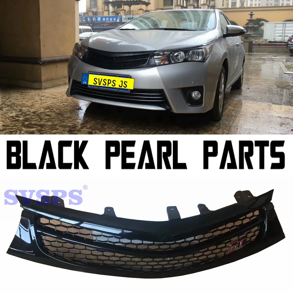 Car styling tuning High Quality ABS Chrome Front Middle