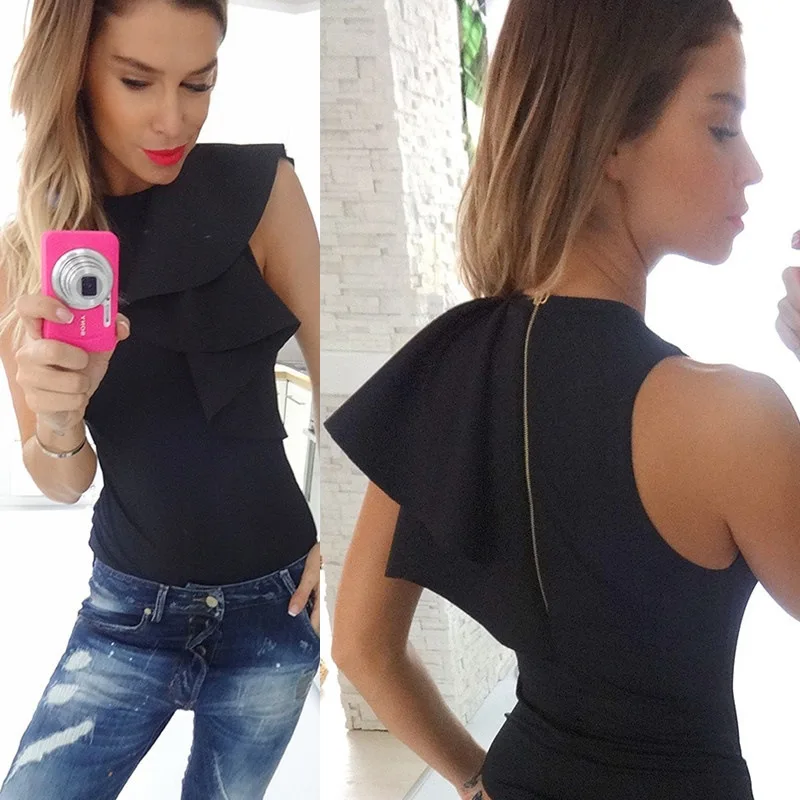 2017 белый летний сексуальный комбинезон женский в обтяжку короткий боди для