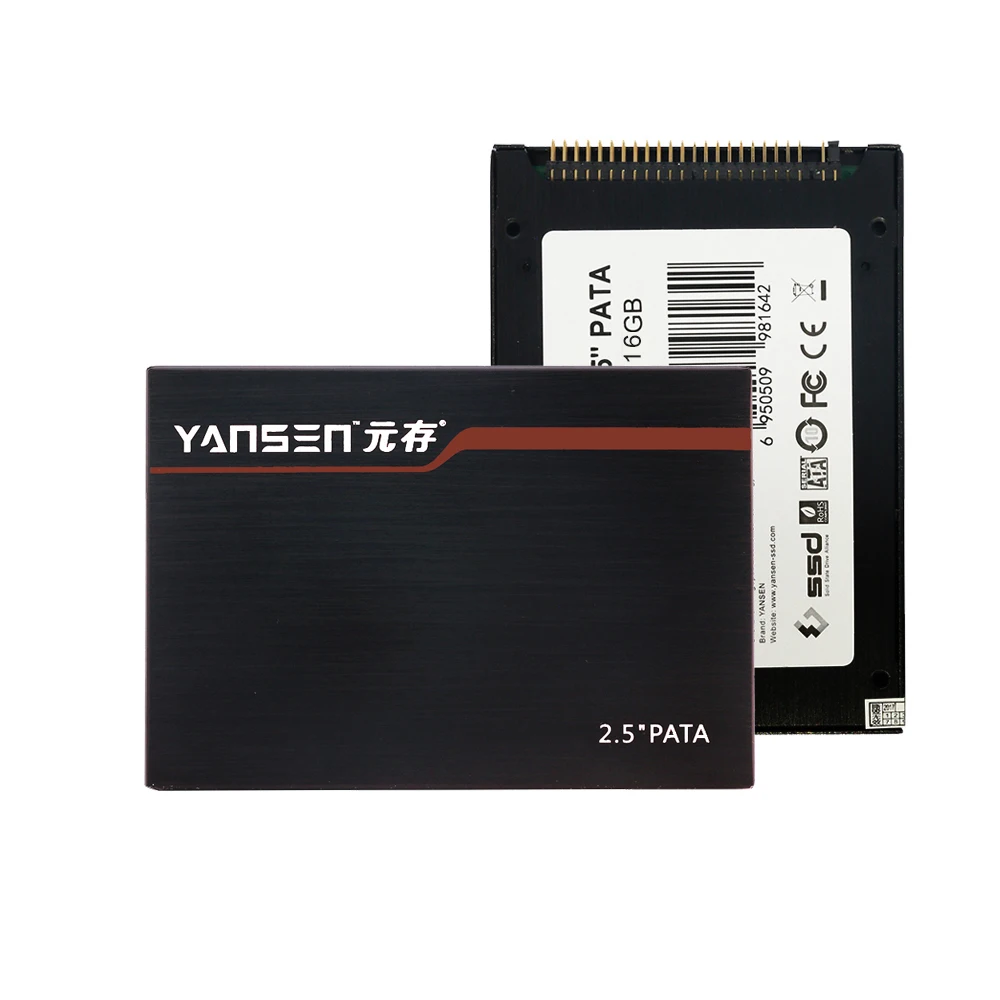 KingSpec SSD PATA(IDE) 2," 2,5 дюймов 256 ГБ 128 Гб 64 ГБ 32 ГБ 16 ГБ 8 Гб MLC цифровой твердотельный накопитель SSD для ПК ноутбука