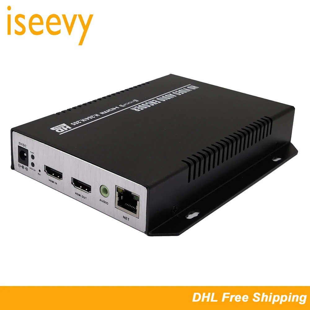 Iseevy H.265 H.264 HDMI видео кодер IPTV энкодер для IPTV прямая трансляция RTMP rtmps RTSP UDP HTTP и Facebook Youtube Wowza