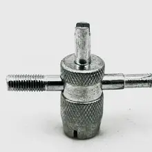 2 шт./лот 4 в 1 Автомобильный мотоцикл автомобильный ниппель демонтаж сердцевины клапана чаша ключ инструмент для удаления резьбовой клапан