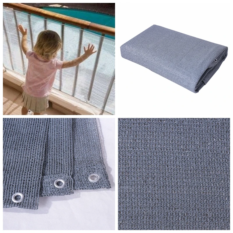 

Tewango 0.75x6m Anti-UV Sunshade Net Balcony Safety Net Home Garden Succulent Plants Cover Sunscreen Heat Protection Shading Net