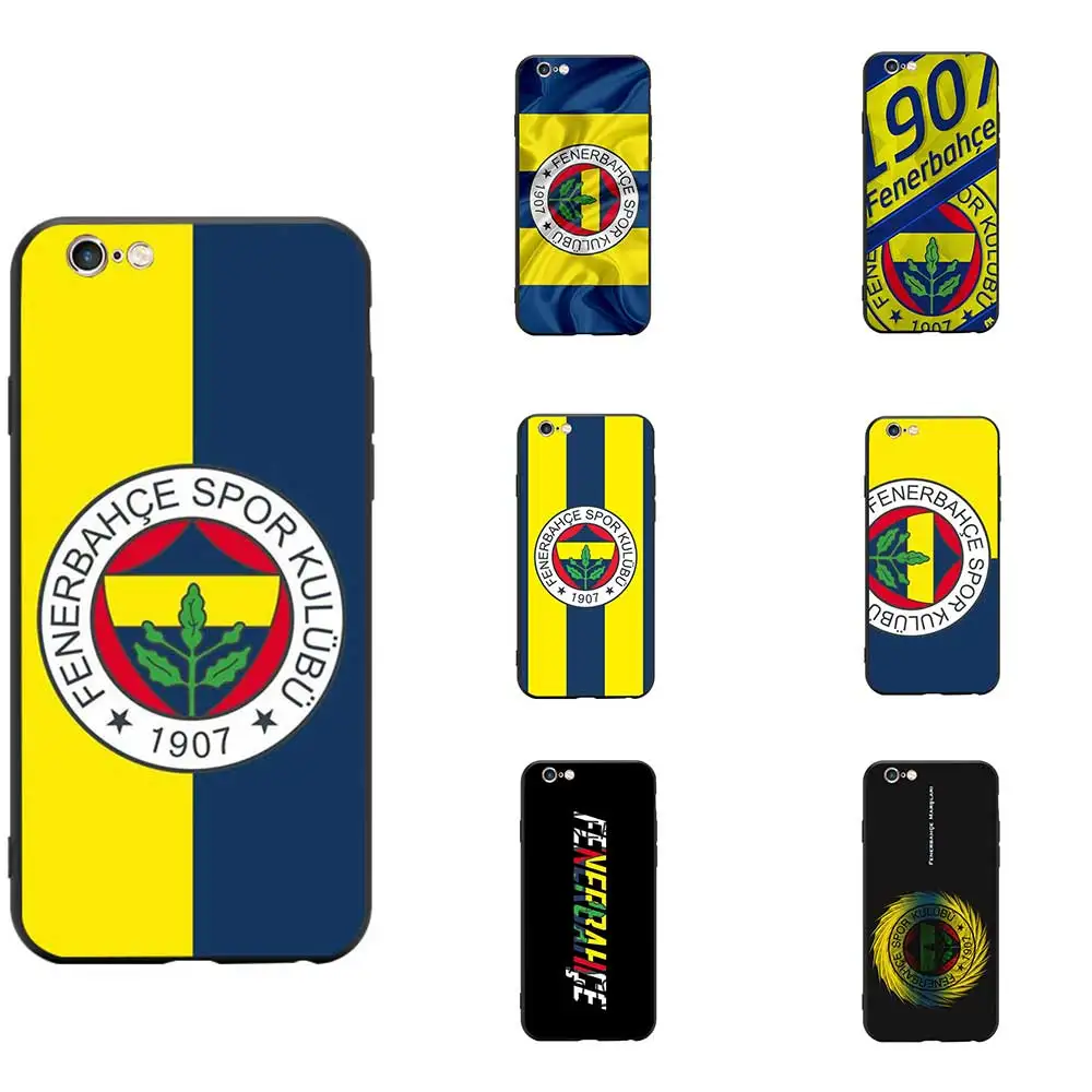 

Turkey Football Soccer Fenerbahce SK Sports Club Soft TPU Phone Cases For iPhone 6/6s/7/7s/8s/X/XR/MAX Silicon Case Bumper