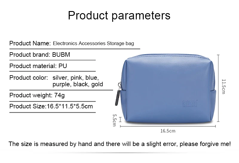 BUBM Electronica аксессуары сумка-Органайзер, сумка для жесткого диска, чехол для организации путешествий, кабель-управление для кабеля, зарядное устройство