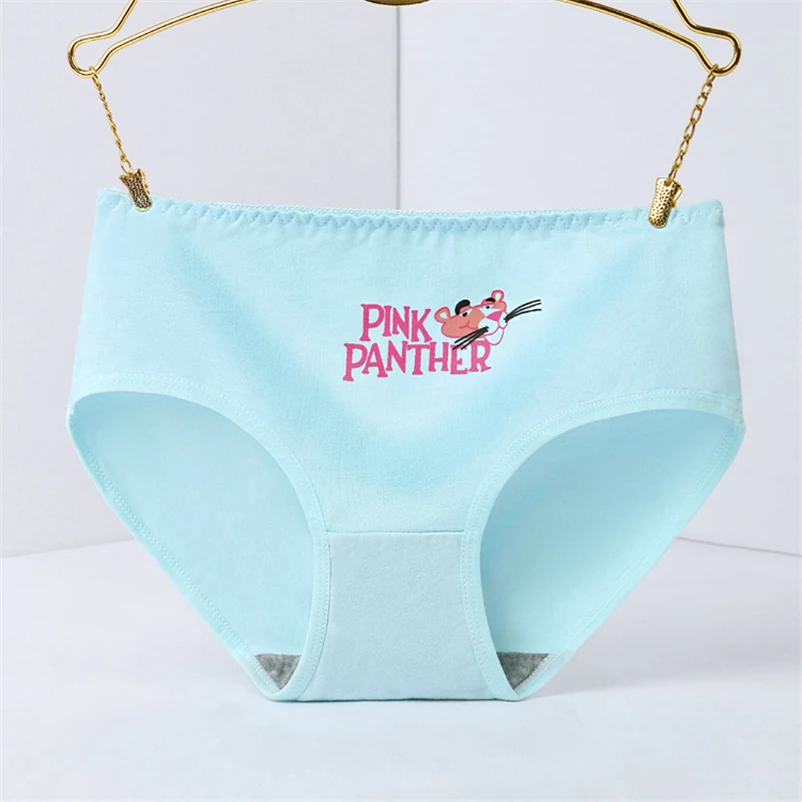 Panties for women cotton girl briefs Pink Panther print cartoon underwear female underpants sexy lingerie ladies panty intimate Panties for women cotton girl briefs Pink Panther print cartoon underwear female underpants sexy lingerie ladies panty intimate