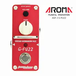 Аромат AGF-3 G-FUZZ гитары педаль Винтаж Германий Fuzz гитары педаль эффектов мини аналоговый Правда Обход гитары Запчасти и аксессуары