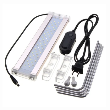 

New Aquarium Lighting Slim ADE Series LED Light Plants Fish Tanks 12-24W Aquariums Lights Fixture Clip Lamp For Plant Growth