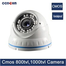 CCDCAM CCTV Dome Camera cmos 800/ 1000 tvl Video Surveillance Camera outdoor