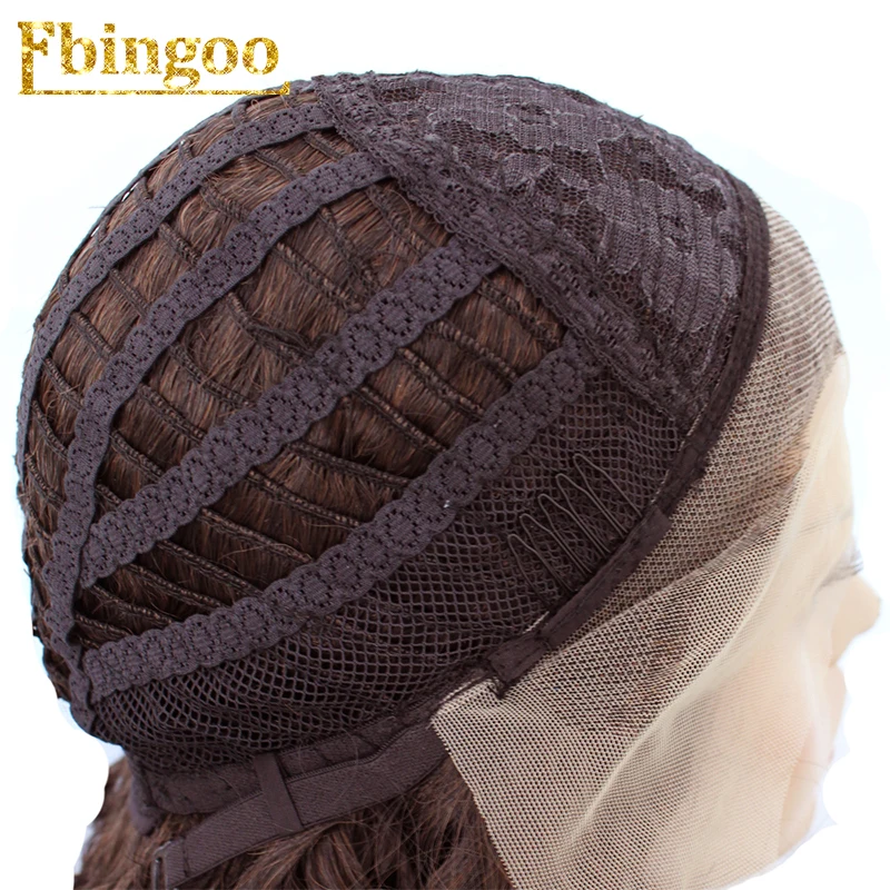 Ebingoo High Temperature Fiber Peruca Short Deep Wave Black Ombre Red Bob Women's Synthetic Lace Front Wig With Widow Peak