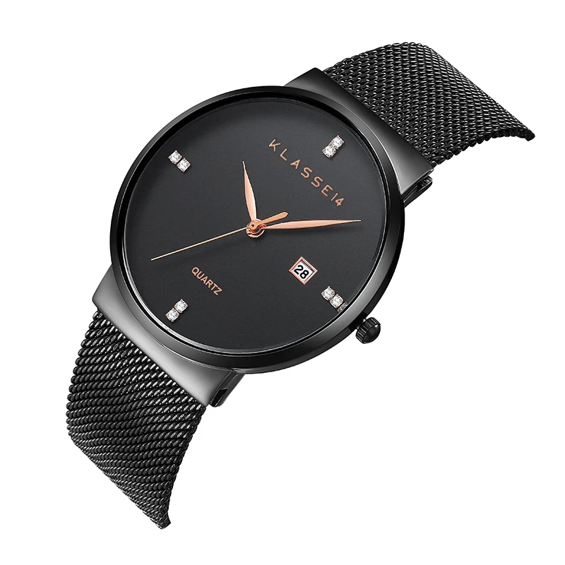 

KLASSE14 Rose Gold Watch Women Quartz Watches Ladies Top Brand Crystal Luxury Female Wrist Watch Girl Clock Relogio Feminino