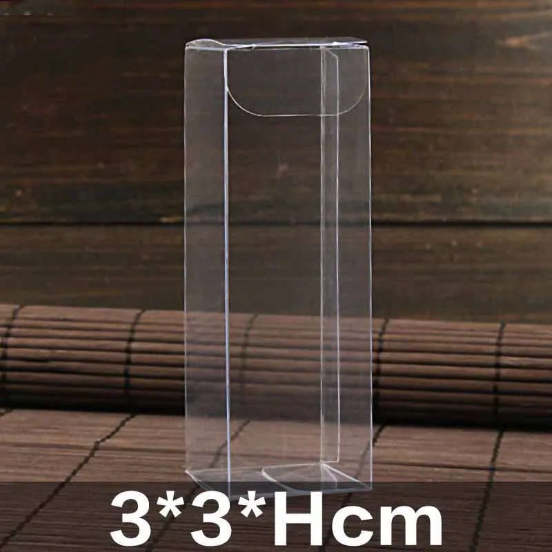 

20pcs pvc box Large Transparent waterproof Clear PVC box with hanging hole gift Packaging plastic storage event&party pvc box