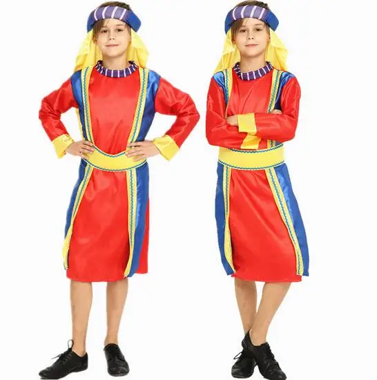 Halloween Cosplay Adult Kids Costume Middle East Arabia Prince King