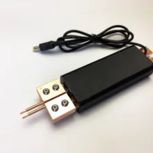 Интегрированная точечная сварочная ручка Зарядка сокровище электрический автомобиль 18650 аккумулятор портативный с автоматическим триггерным переключателем