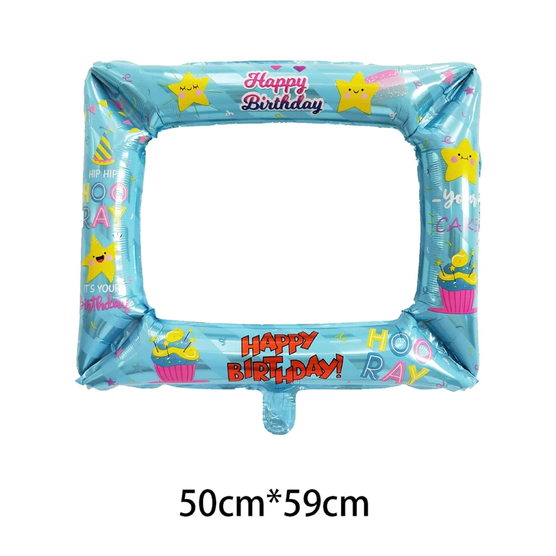 1 шт. фоторамка воздушные шары для украшения вечеринок Семейные шарики для дня рожденья aniversариo Baby Shower Festas Infantis decoracha