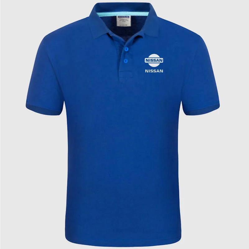 Брендовая Новая Мужская тенниска с логотипом рубашка-поло унисекс мужская хлопковая рубашка с коротким рукавом Размеры-XXXL