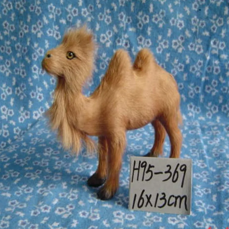 Средний размер Моделирование верблюда игрушка творческий прекрасный верблюд кукла подарок около 30x22 см