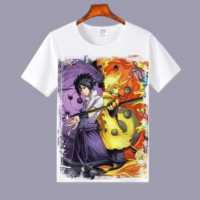 Cosroad Наруто футболка Косплей Uzumaki Naruto Sasuke Itachi Uchiha костюмы для мужчин и женщин топы