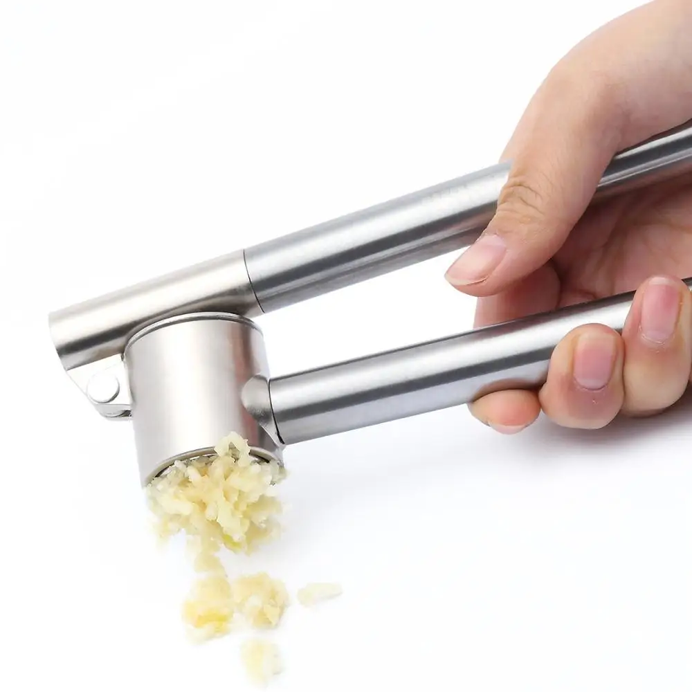 Garlic Press Stainless Steel Garlic Press Clean Easily Ginger Press