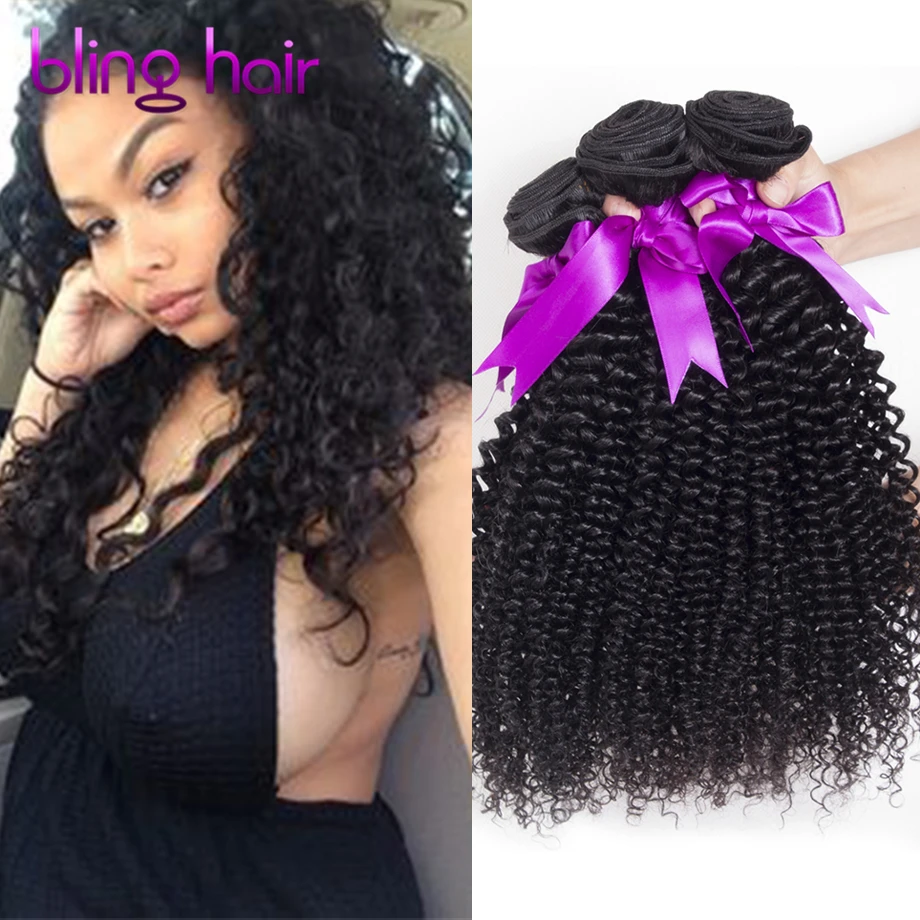 

Cheap Kinky Curly Virgin Hair Weave 3 Pcs Lot Human Hair Bundles 8A Afro Kinky Curly Hair Extension Brazilian Curly Virgin Hair