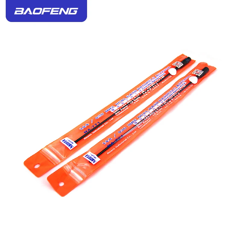 

Baofeng NA-771 Antenna 2pcs SMA-F Walkie Talkie Gain Antenna Signal Extend NA771 Universal Portable Radio for UV-5R UV-82 888S