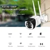 BESDER-cámara de seguridad inalámbrica para el hogar, videocámara IP de 1080P, Wifi, 2MP, compatible con Audio, visión nocturna, detección de movimiento, Metal, impermeable, IPC ► Foto 2/6